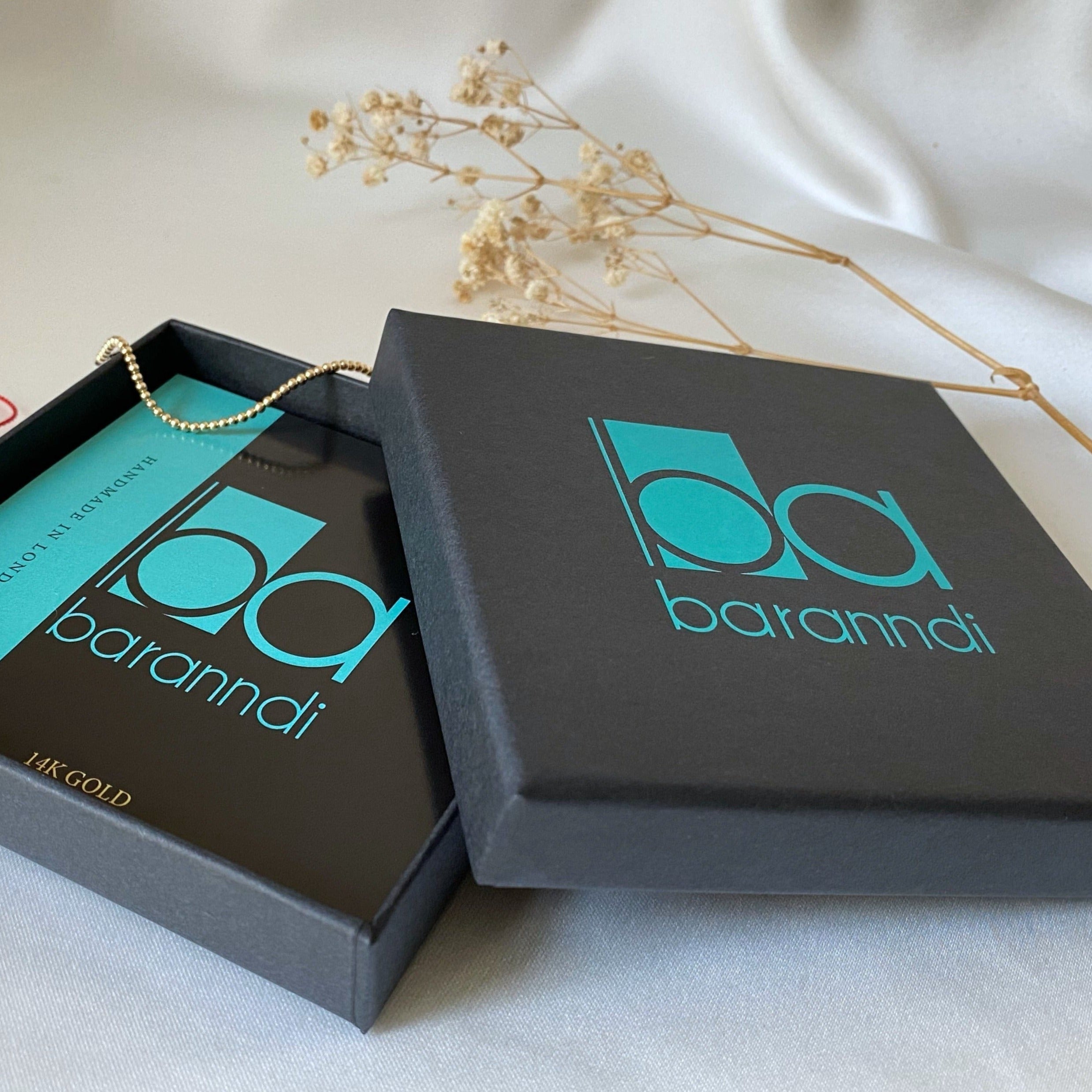 14k Rose gold bead bracelet