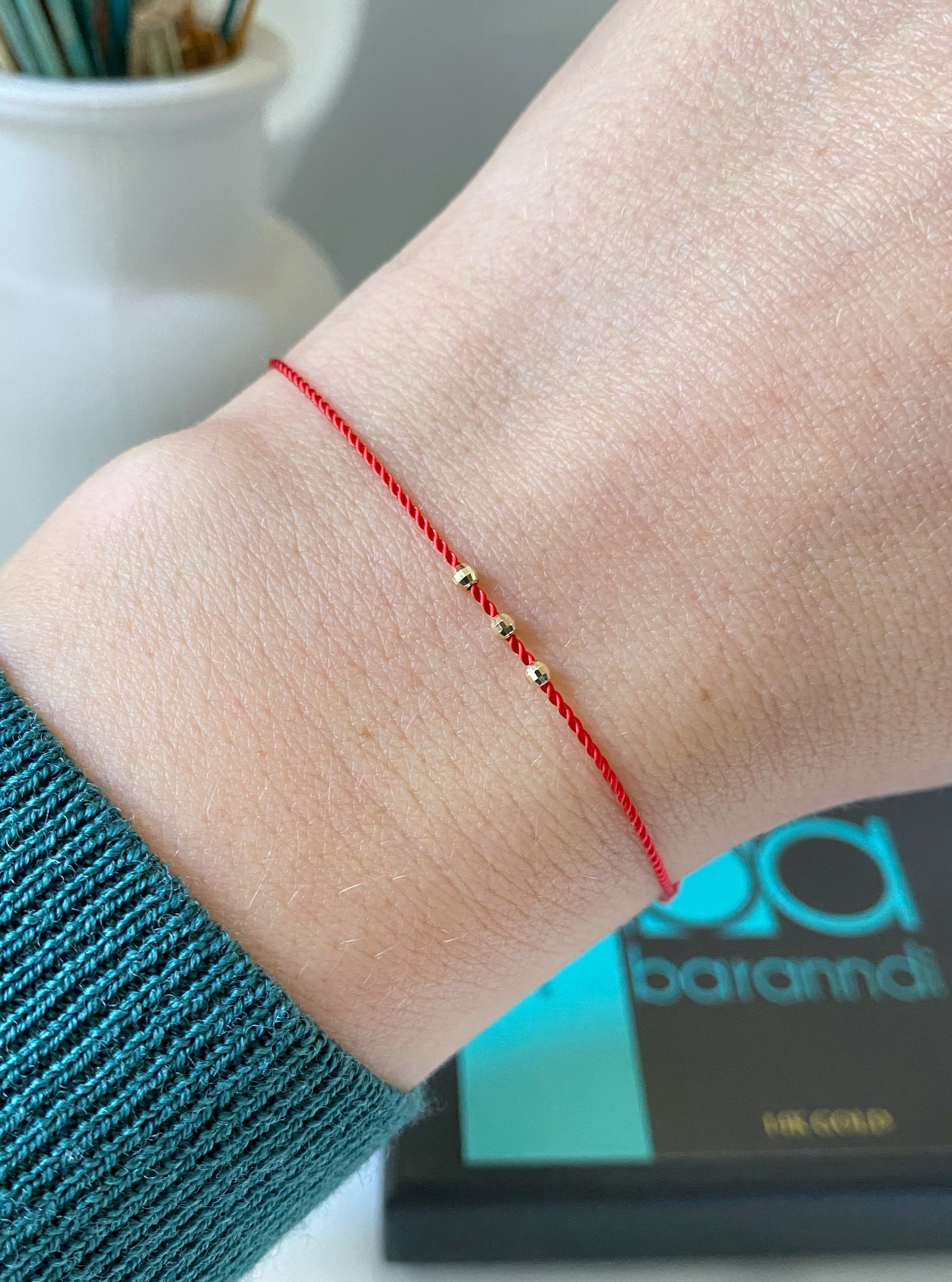 red bracelet - kabbalah