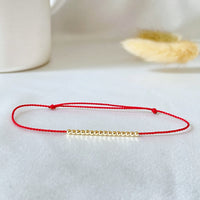 KABBALAH - WISH RED BRACELET