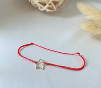 red bracelet